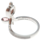 Hermes Apara Earrings Au Pearl Tourmaline Ring Silver Pink — view 5