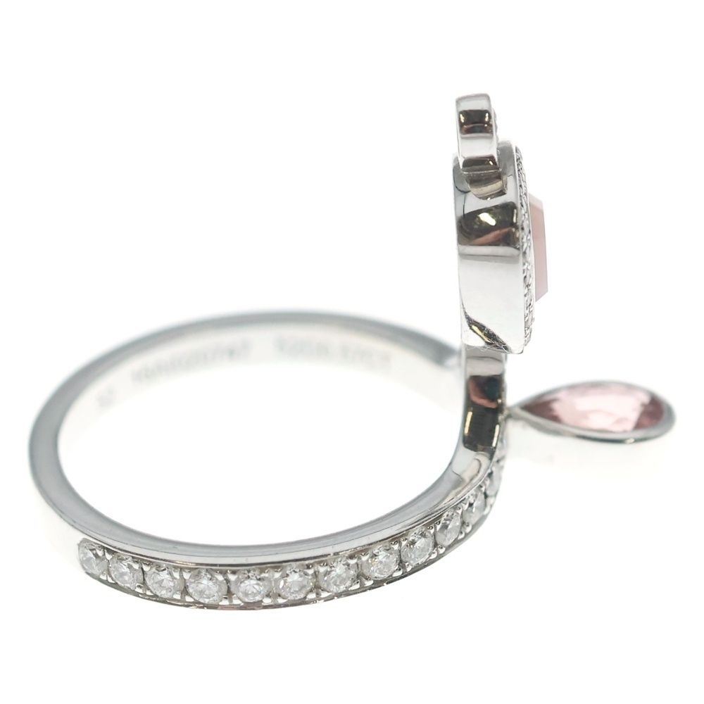 Hermes Apara Earrings Au Pearl Tourmaline Ring Silver Pink — view 3