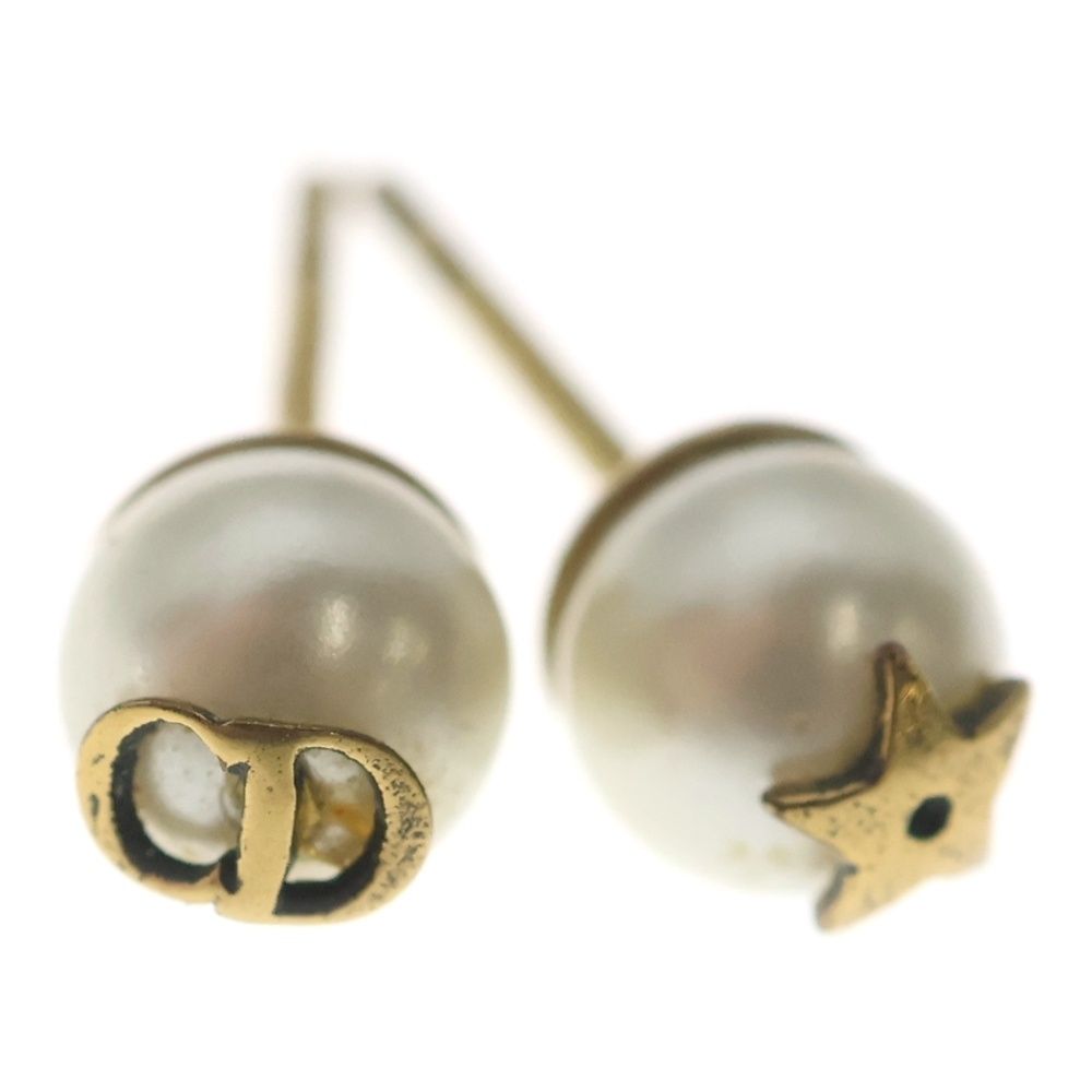 Dior Pearl Earrings White Gold — view 5
