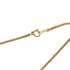 Celine Pave Diamond Necklace 18k YG Yellow Gold Pendant — view 4