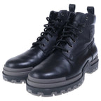 Hermes Limit Short Boots Black Leather Shoes — view 2