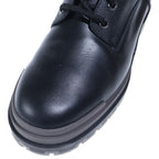 Hermes Limit Short Boots Black Leather Shoes — view 6