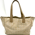 Chanel Tote New Travel Beige CC Logo Business