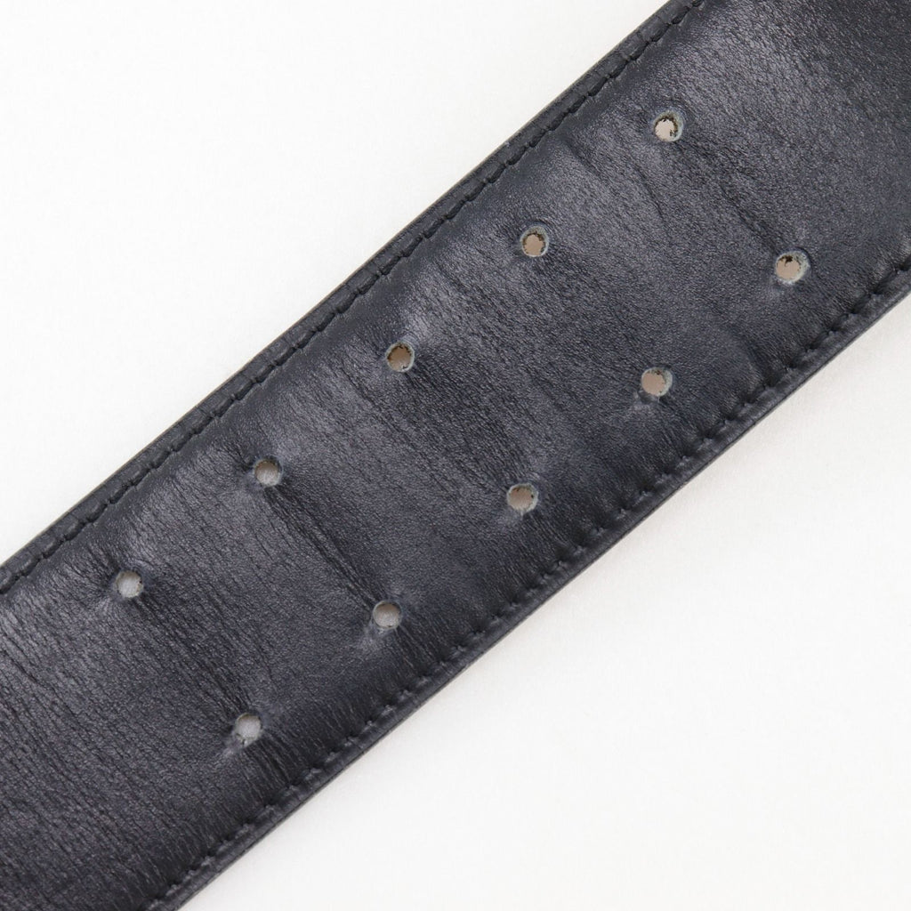 Hermes Hose Buckle Reversible Vintage Box Calf Gold Plated Black Brown Belt — view 6
