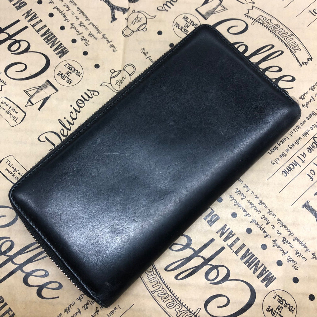 Gucci Wallet Round Leather Black Card Coin — view 3