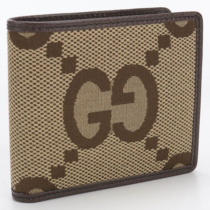 Gucci GG Jumbo Bifold Wallet Canvas