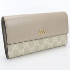 Gucci Continental Wallet Double Bifold GG Supreme