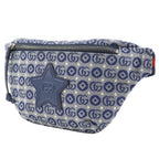 Gucci Children's Star GG Canvas Navy Waist Bag — view 2