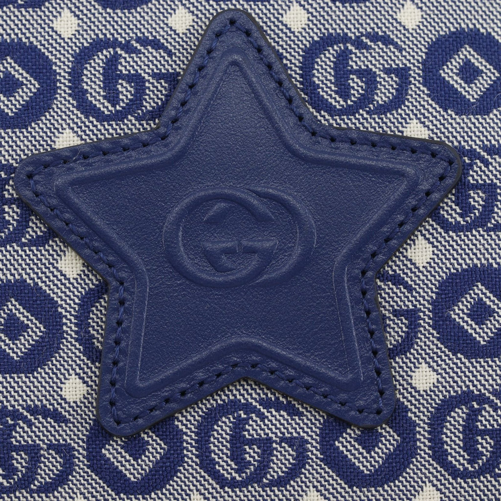 Gucci Children's Star GG Canvas Navy Waist Bag — view 8