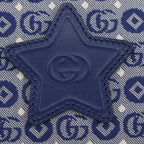 Gucci Children's Star GG Canvas Navy Waist Bag — view 8