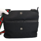 Gucci GG Canvas Shoulder Bag Black — view 7
