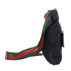 Gucci GG Canvas Shoulder Bag Black — view 4