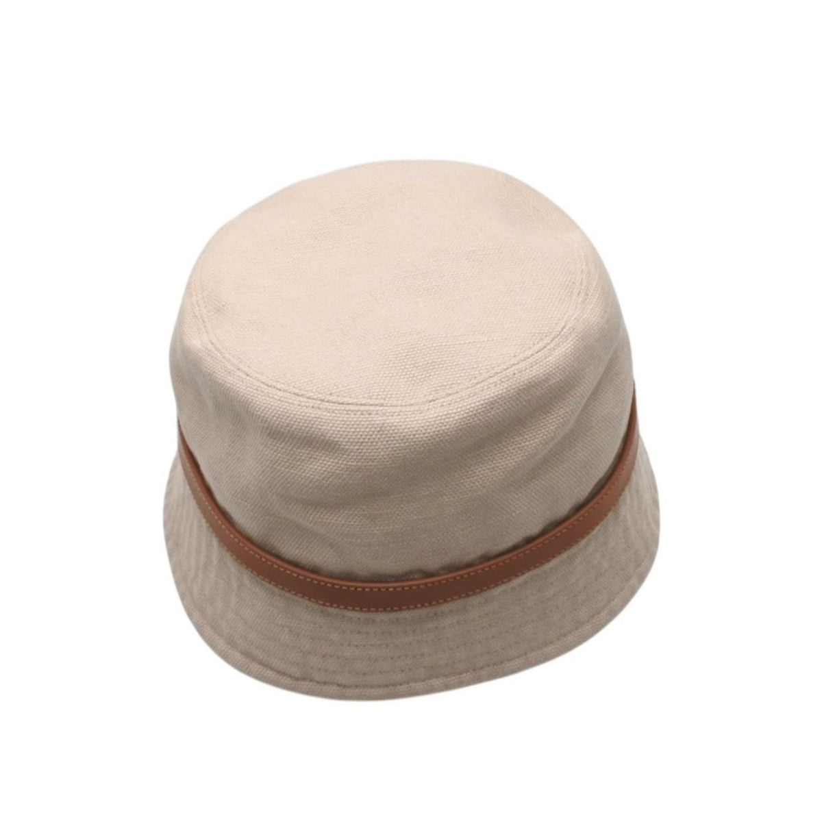 Saint Laurent Cassandra Bucket Hat Beige Light Brown — view 3
