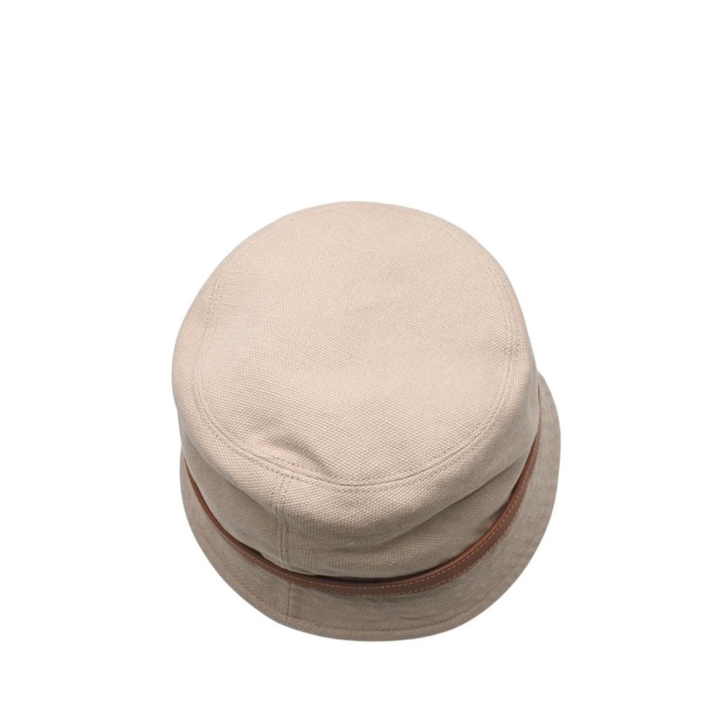Saint Laurent Cassandra Bucket Hat Beige Light Brown — view 6