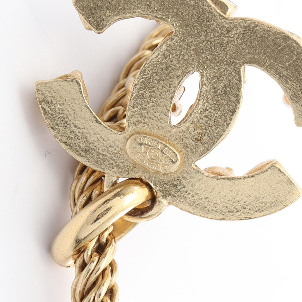 Chanel Necklace CC Logo Gripoix — view 5