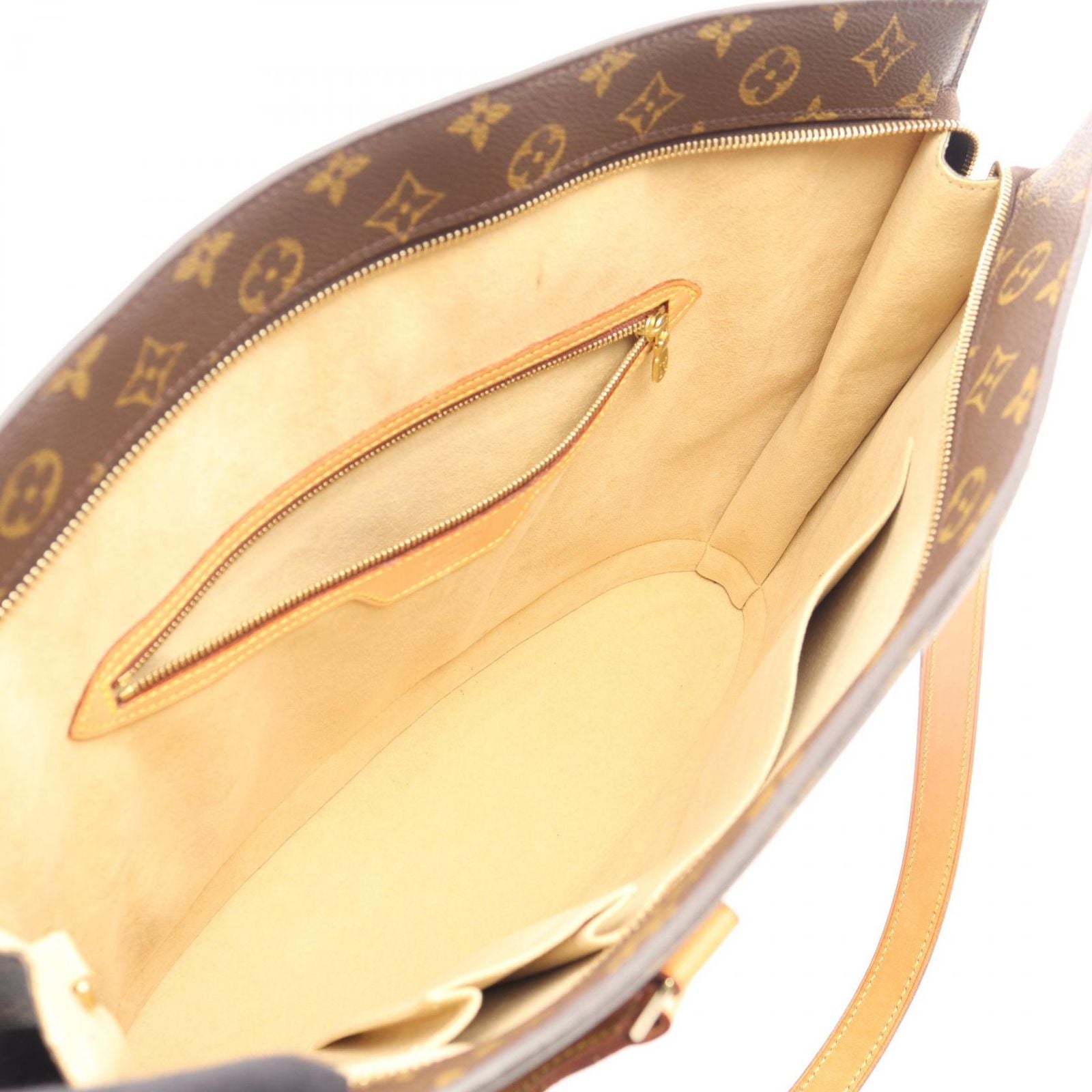 Louis Vuitton Shoulder Bag Babylon Canvas Leather — view 3