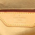 Louis Vuitton Shoulder Bag Babylon Canvas Leather — view 4
