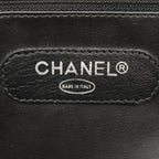 Chanel Business Bag Bicolor Bag 2-Way Black Lambskin — view 5