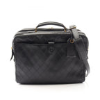 Chanel Business Bag Bicolor Bag 2-Way Black Lambskin