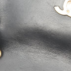 Chanel Shoulder Bag Quilted Small Flap Black Leather Chain — view 8