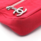 Chanel Shoulder Bag Quilted Red Chain — view 9