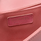 Chanel Shoulder Bag Pink Lambskin Chain — view 4
