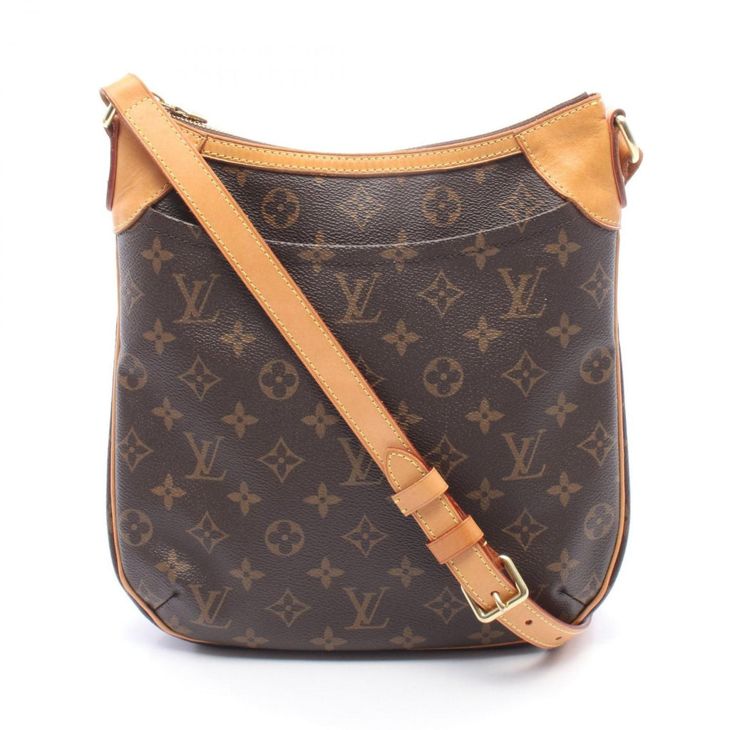 Louis Vuitton Shoulder Bag Odeon PM Canvas Leather