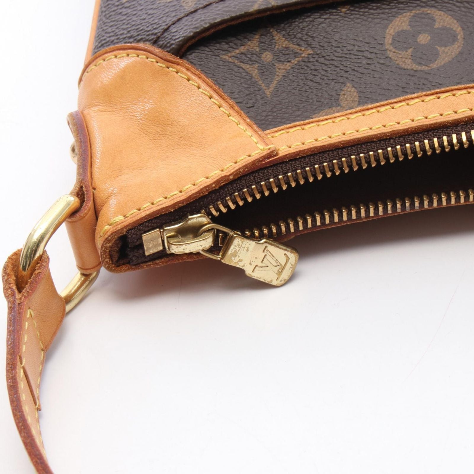 Louis Vuitton Shoulder Bag Odeon PM Canvas Leather — view 8