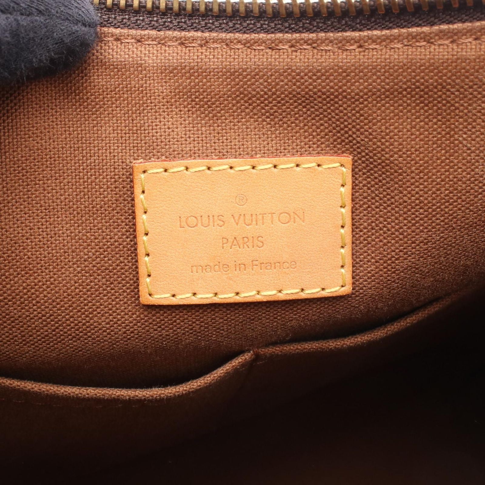 Louis Vuitton Shoulder Bag Odeon PM Canvas Leather — view 4