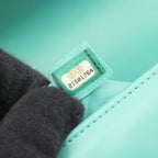Chanel Shoulder Bag Emerald Green Leather Chain — view 5