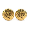 Chanel Earrings Vintee Gold