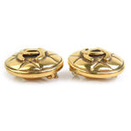 Chanel Earrings Vintee Gold — view 3
