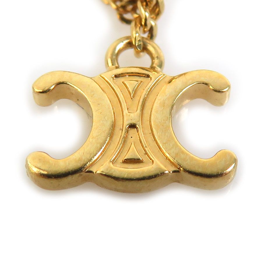 Celine Necklace Triomphe Gold — view 4