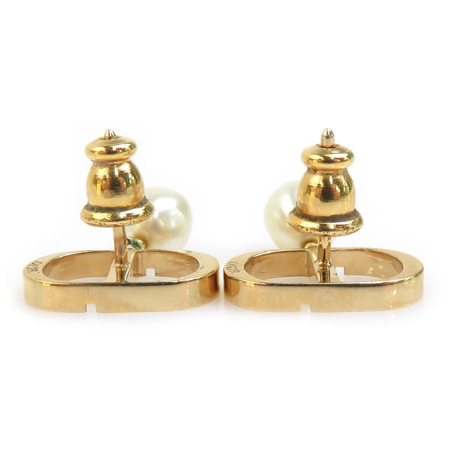Dior Earrings Gold — view 6