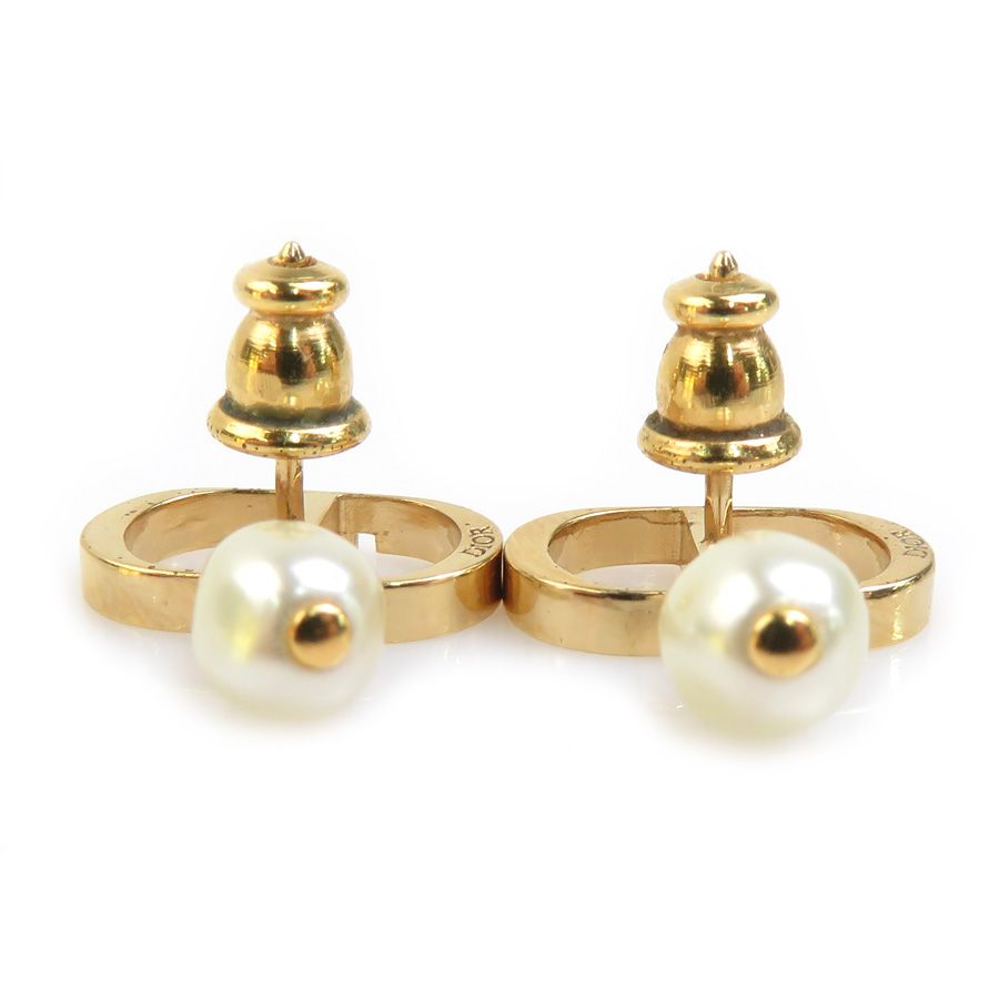 Dior Earrings Gold — view 5