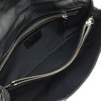 Dior Cannage Chain Shoulder Bag Patent Leather Black Silver — view 7