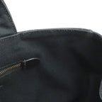 Prada Canapa Tote Large Bijou Studs Canvas Nero Black Gold Domestic Boutique — view 8