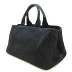 Prada Canapa Tote Large Bijou Studs Canvas Nero Black Gold Domestic Boutique — view 2