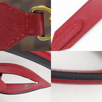 Louis Vuitton Bob le Damier Canvas Scarlet Brown Shoulder Bag — view 9