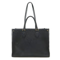 Louis Vuitton Monogram Empreinte On The Go MM Tote 2-Way Shoulder Noir Black