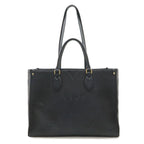 Louis Vuitton Monogram Empreinte On The Go MM Tote 2-Way Shoulder Noir Black