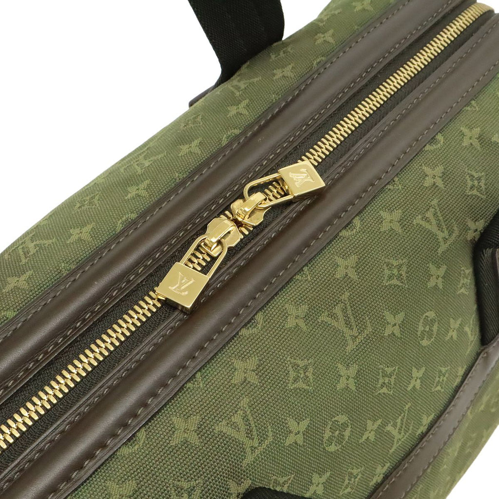 Louis Vuitton Monogram Mini Josephine GM Tote Shoulder Bag Canvas Leather Khaki — view 5