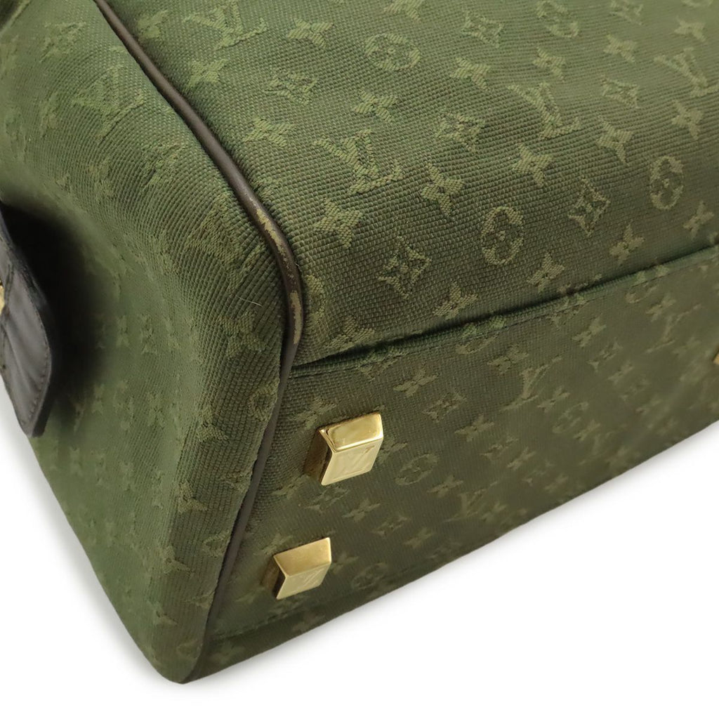 Louis Vuitton Monogram Mini Josephine GM Tote Shoulder Bag Canvas Leather Khaki — view 3