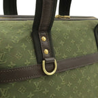 Louis Vuitton Monogram Mini Josephine GM Tote Shoulder Bag Canvas Leather Khaki — view 8