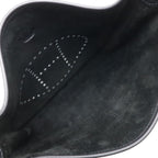 Hermes Evelyne II 2 PM Shoulder Bag Crossbody Taurillon Clemence Leather Black — view 6