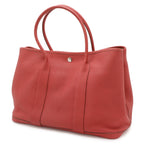 Hermes Garden Party PM Tote Negonda Leather Rose Azalea Pink Silver — view 2