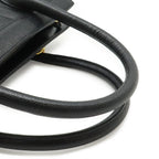 Chanel Blanc Stitch 2-Way Shoulder Bag Chain Leather Black Gold — view 4