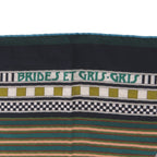 Hermes Carre 140 Bridle and Charm Brides ET Gray Scarf Silk Green Black Yellow — view 2