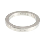 Chanel Signature Ring Pt Platinum Logo