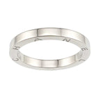 Chanel Signature Ring Pt Platinum Logo